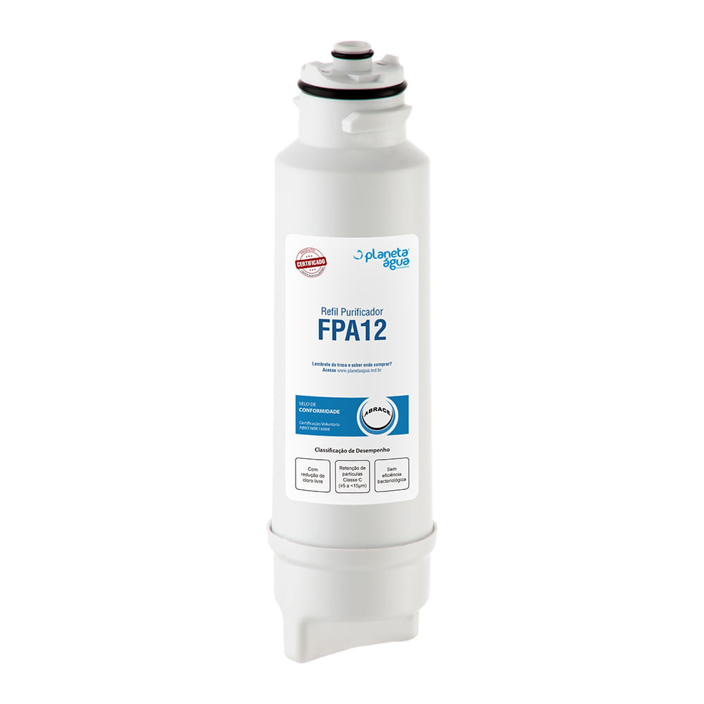Refil FPA 12 cód 1160A comp. Eletrolux PA20G, PA25G, PA30G e PA40G.