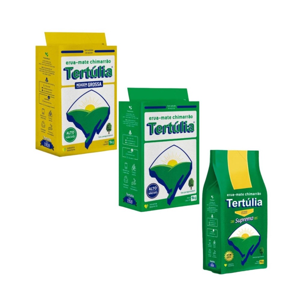 Erva Mate Chimarrão Tertúlia 1Kg