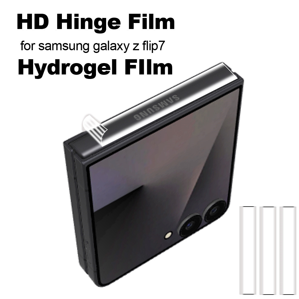 1-10 Pçs HD Dobradiça Protetor De Filme De Hidrogel Para Samsung Galaxy Z Flip7 