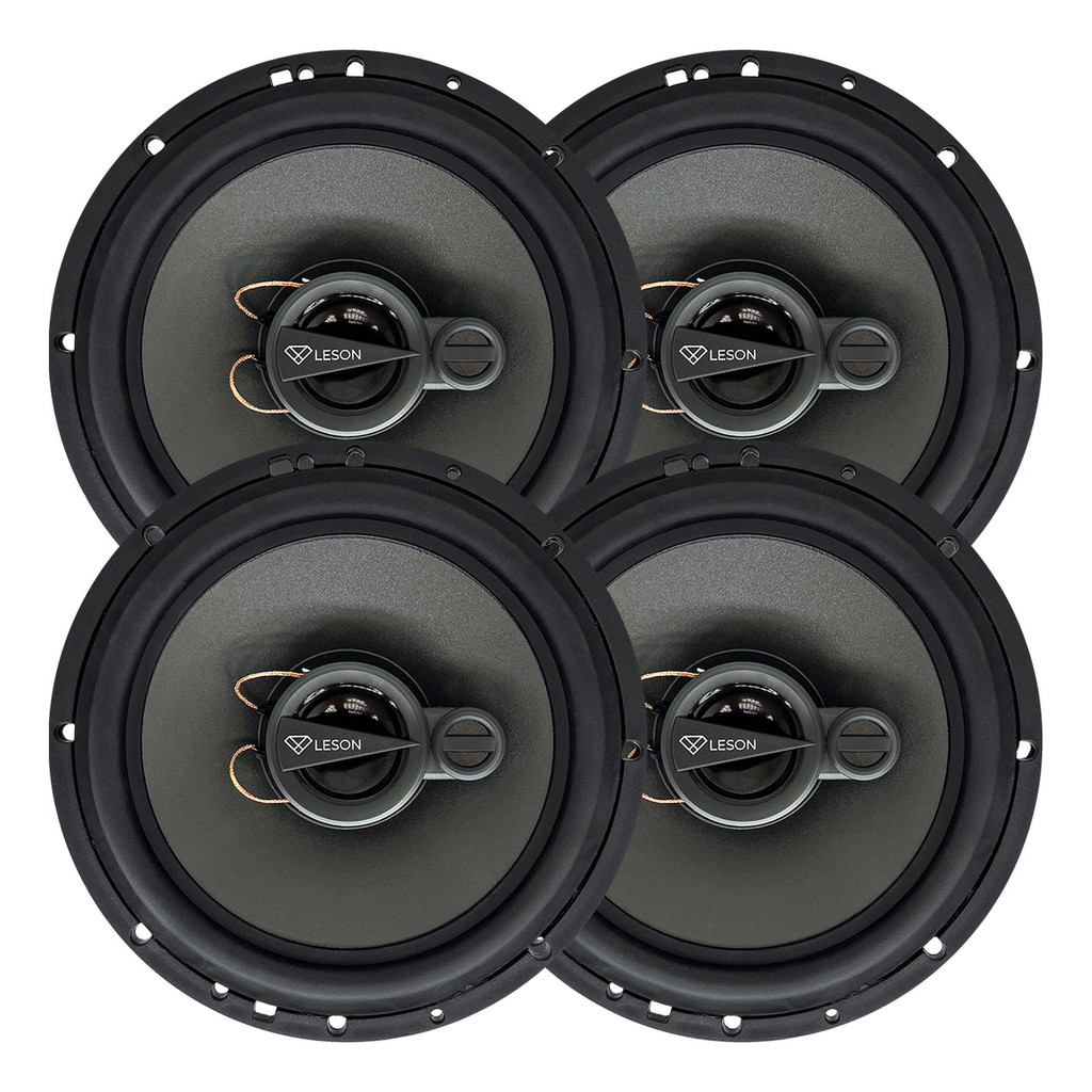 Kit 4 Alto Falantes 6 Pol Triaxial Diamond 280w 4 Ohms Leson em Oferta na Shopee