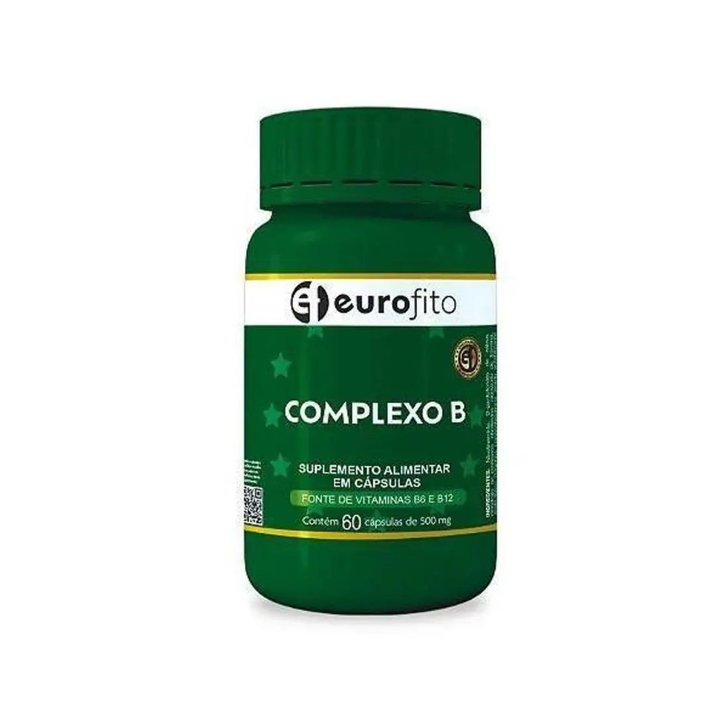 Complexo B 800mg 60 Comprimidos Eurofito