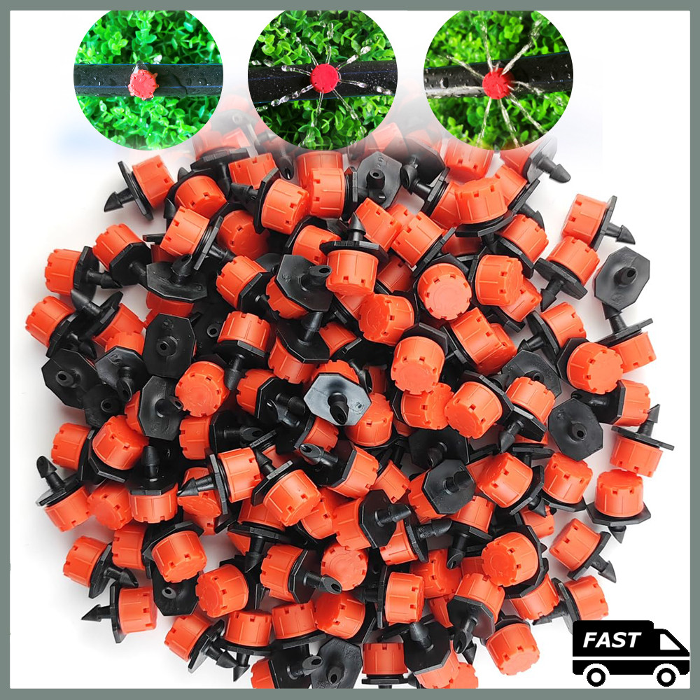 Kit 200/400/800un Gotejo Gotejador Irrigação Micro Aspersor Usado Em Mang Mangueiras Irrigação