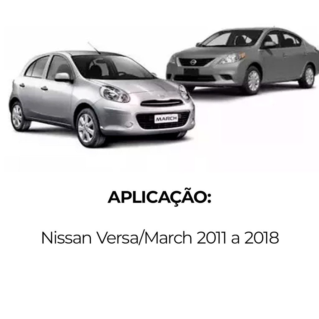 Par Bandeja Nissan March Versa 2011 A 2020 Completo Sem Pivô