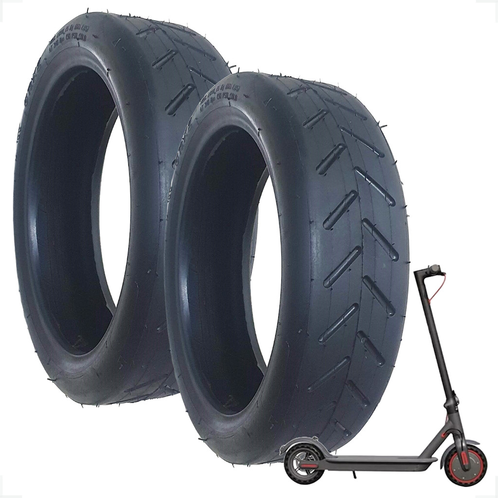 Par Pneu Patinete Elétrico Xiaomi Pneumático 8,5 / 8.5-2