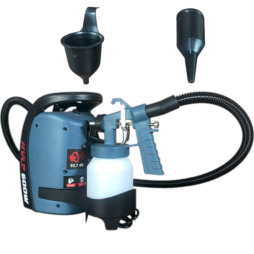 Pistola Pintura Elétrica Profissional 127 ou 220V PDR HVLP 1.5mm 600W Suporte Copo 1000ml Integrado em Oferta na Shopee