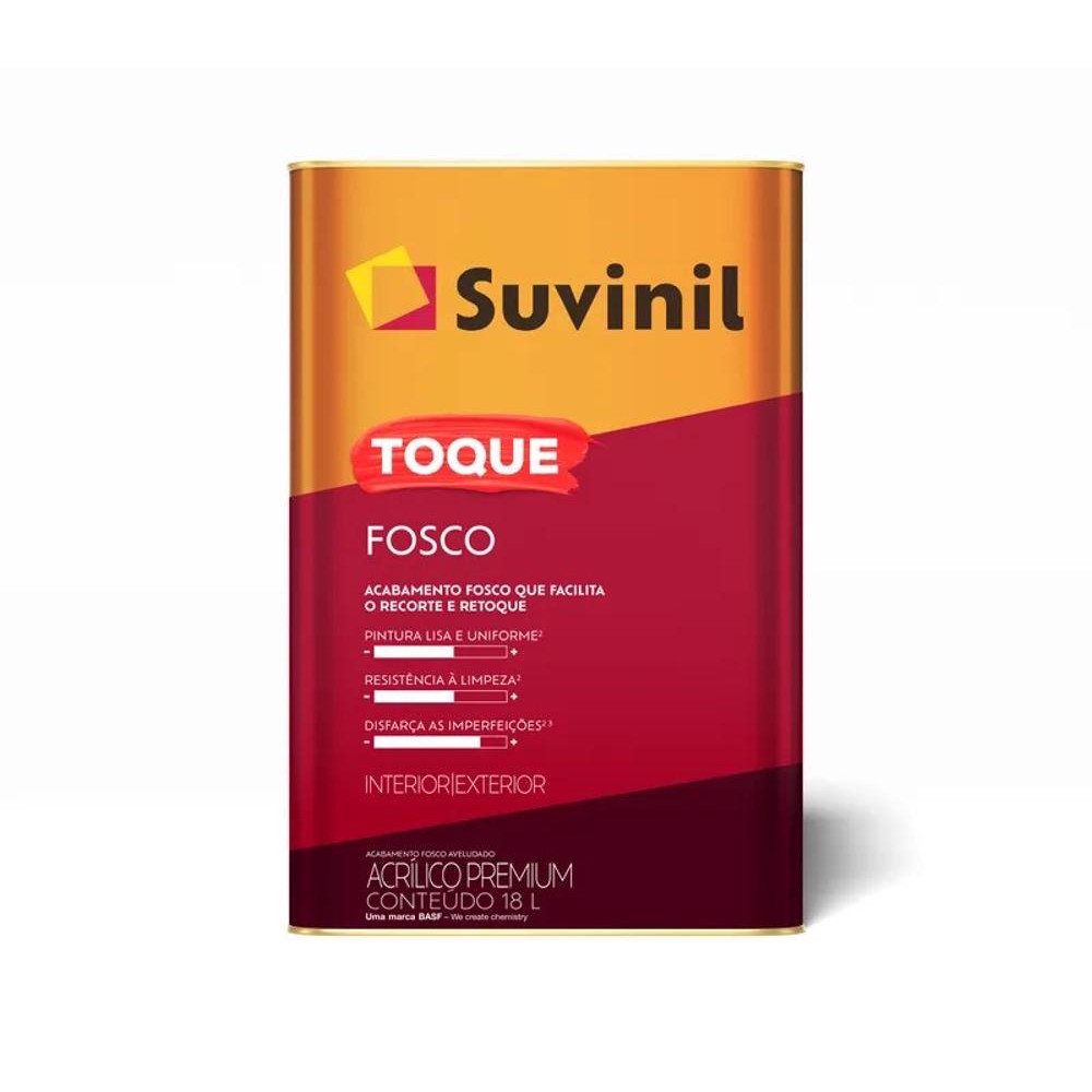 Tinta Acrílica Toque Fosco Suvinil Cor Feitiço Inocente 16L