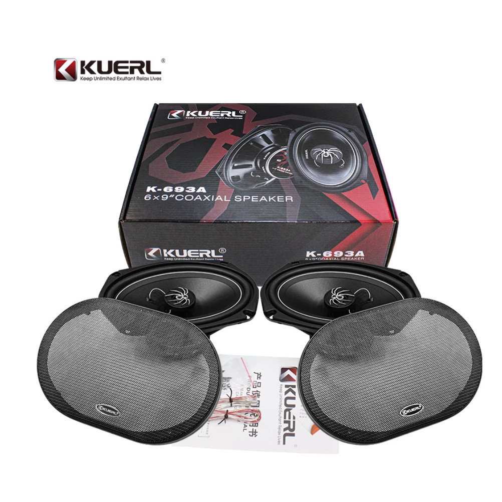 Modificação de áudio automotivo de alto-falante 6*9 polegadas alto-falante coaxial de áudio automotivo 40W