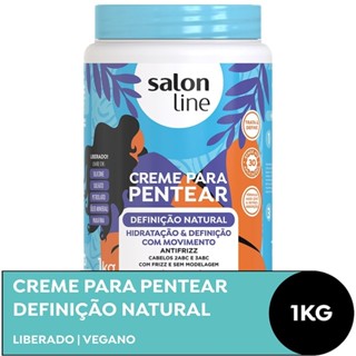 Creme para Pentear Salon Line Definição Natural 1Kg em Oferta na Shopee