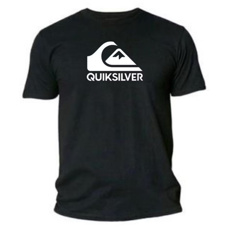 Camiseta Casual Quiksilver Premium em algodão 30.1 fios Blusa Tshirt Masculina Básica
