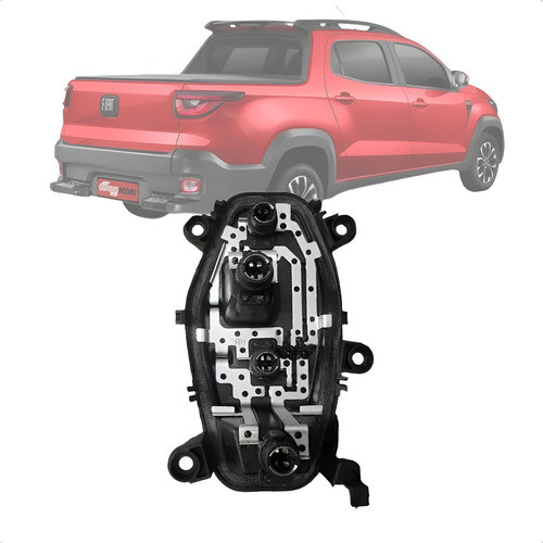 Circuito Soquete Lanterna Traseira Fiat Strada 2019/2024