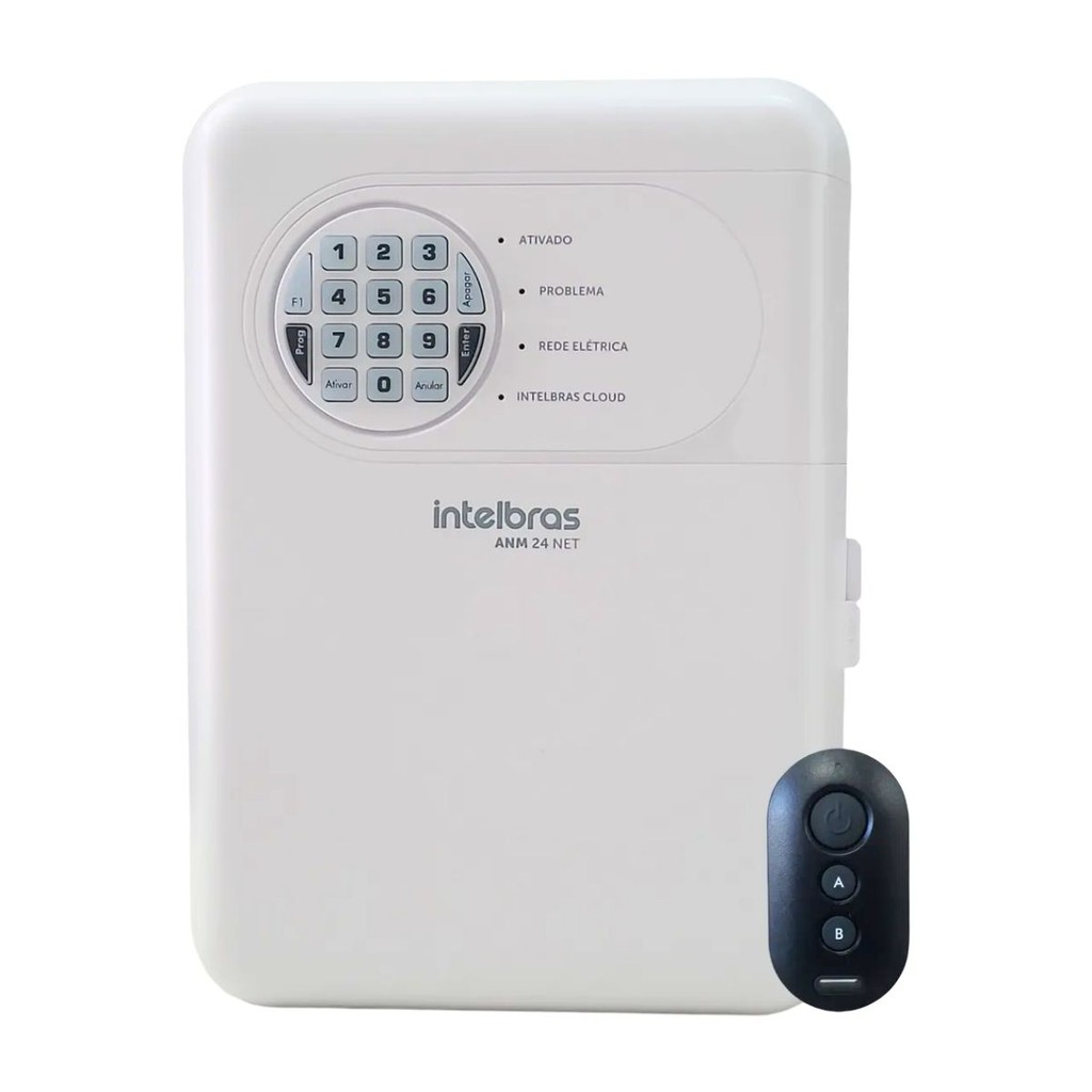 Central de Alarme Via Smartphone Anm 24 Net Intelbras não monitorada