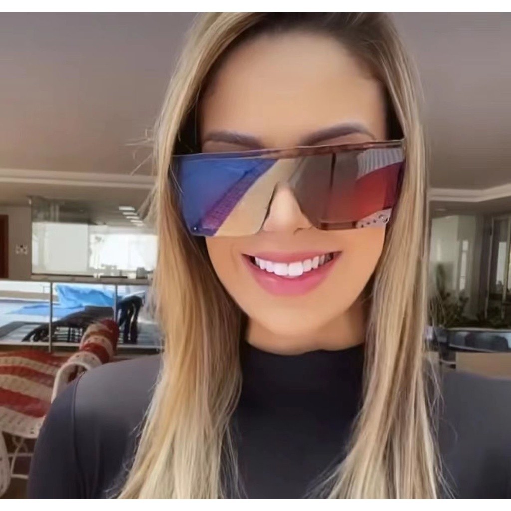 Óculos de Sol Feminino Unisex Quadrado Maior  UV400 modas
