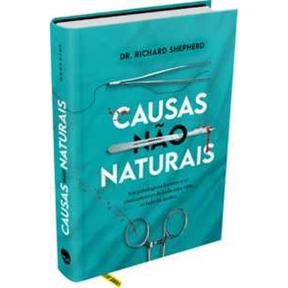 Causas não naturais - Darkside Books - Crime Scene em Oferta na Shopee