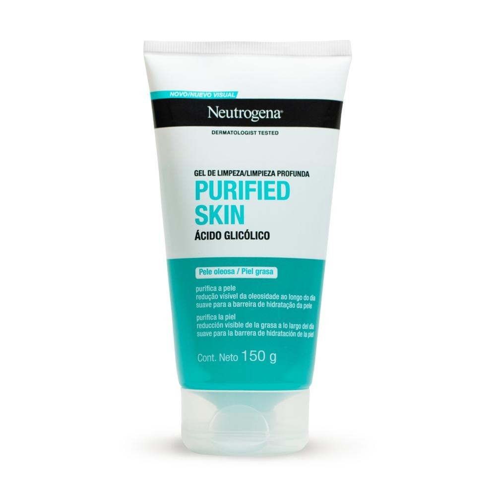 Gel de Limpeza Facial Neutrogena Purified Skin 150g em Oferta na Shopee