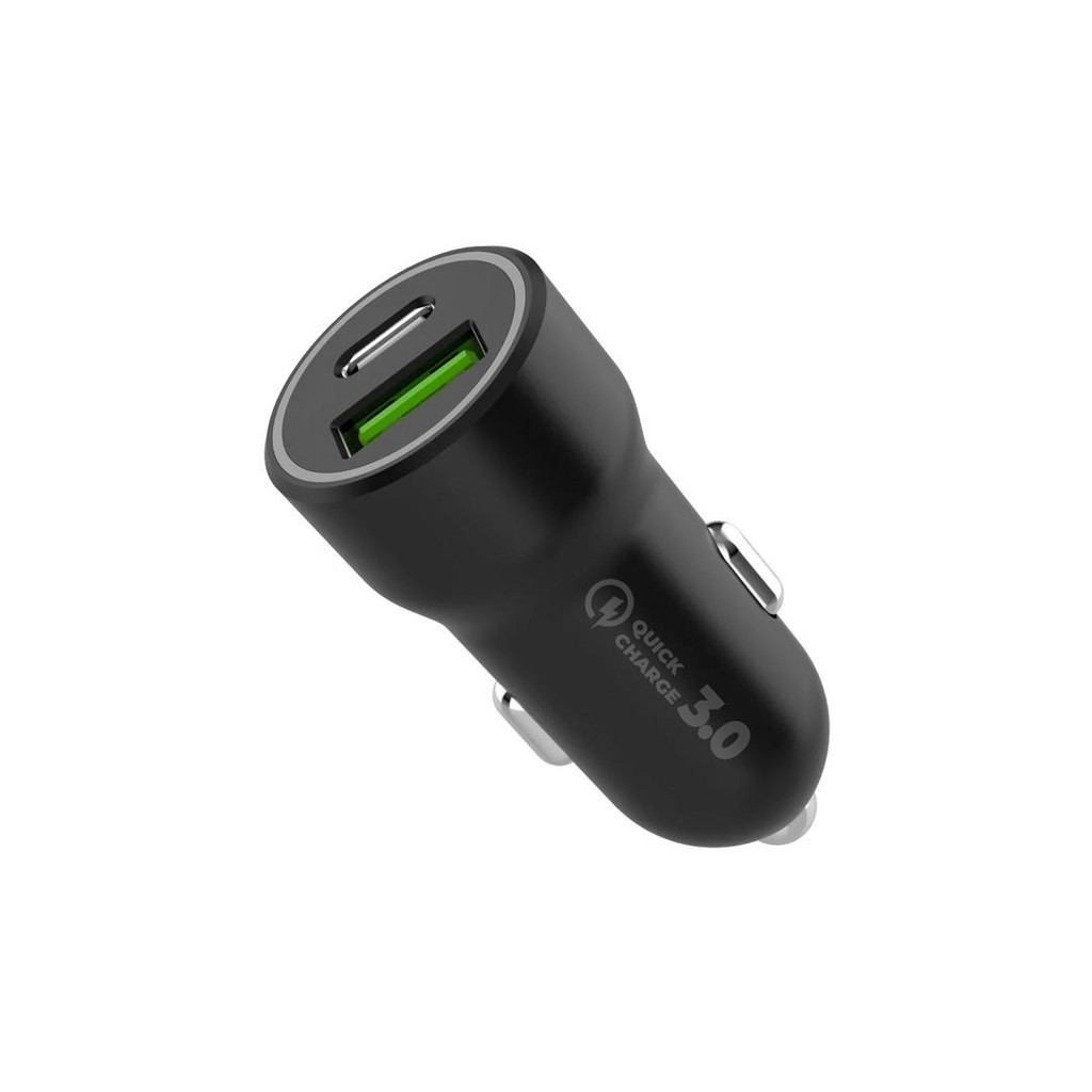 Carregador Veicular Turbo Armor USB-C e USB-A 20W - Quick Charge - Gshield