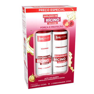 Kit Shampoo + Condicionador Beleza Natural Explosão de Rícino bn.Explosão em Oferta na Shopee