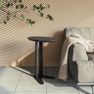 Mesa de Canto Oval 100% Mdf em Oferta na Shopee