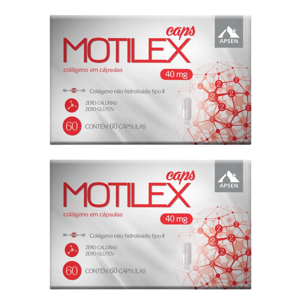 Kit 2 Suplemento Vitamina Motilex Caps 40mg 60 Cps – Apsen