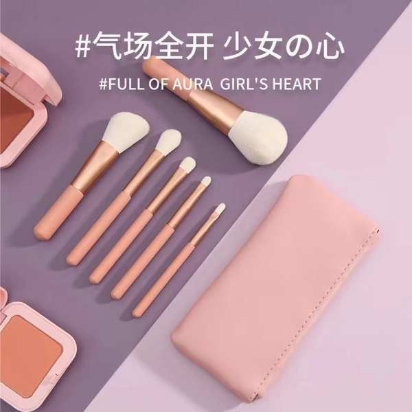 kit pincel de maquiagem kit de pincel de maquiagem kit pincel maquiagem Conjunto de pincéis de maquiagem para estudantes Acessível Super Soft Hair Loose Contour Highlighter Eyeshadow Brush Portable Full Set Mini Brush