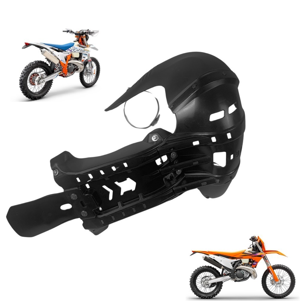 Protetor De Motor E Curva Do Escape Ktm 250 300 2024 Gas Gas 2024 Husqvarna 2024