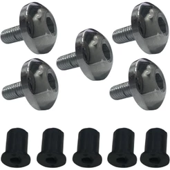 5 Parafuso Bucha Carenagem Aba Tanque Xt660 Xt600 Fazer250