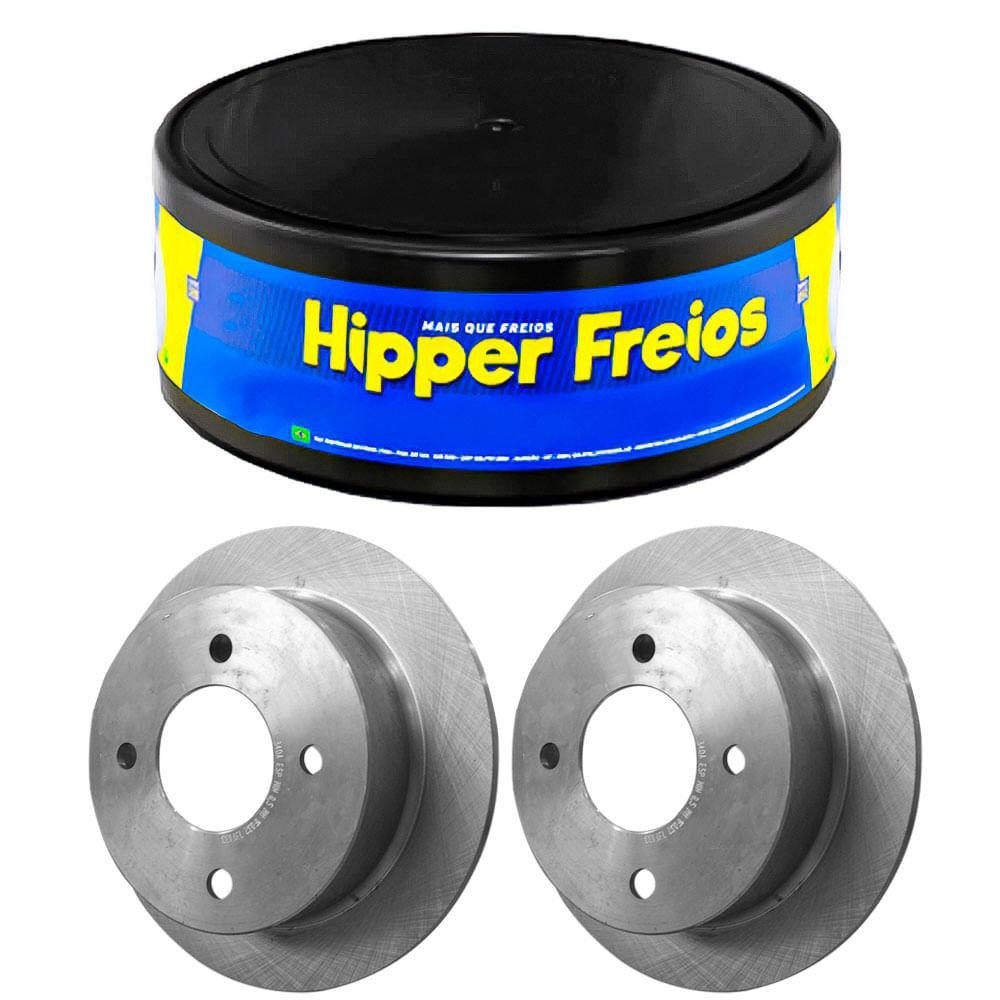 Par Disco Freio Coupe Marea Tempra Traseiro Sólido Sem Cubo em Oferta na Shopee