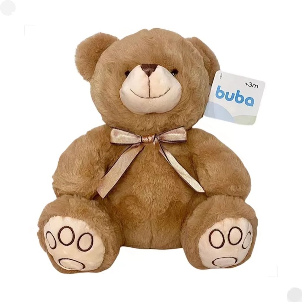 Ursinho de Pelúcia Carinho Marrom Buba - 5899B em Oferta na Shopee