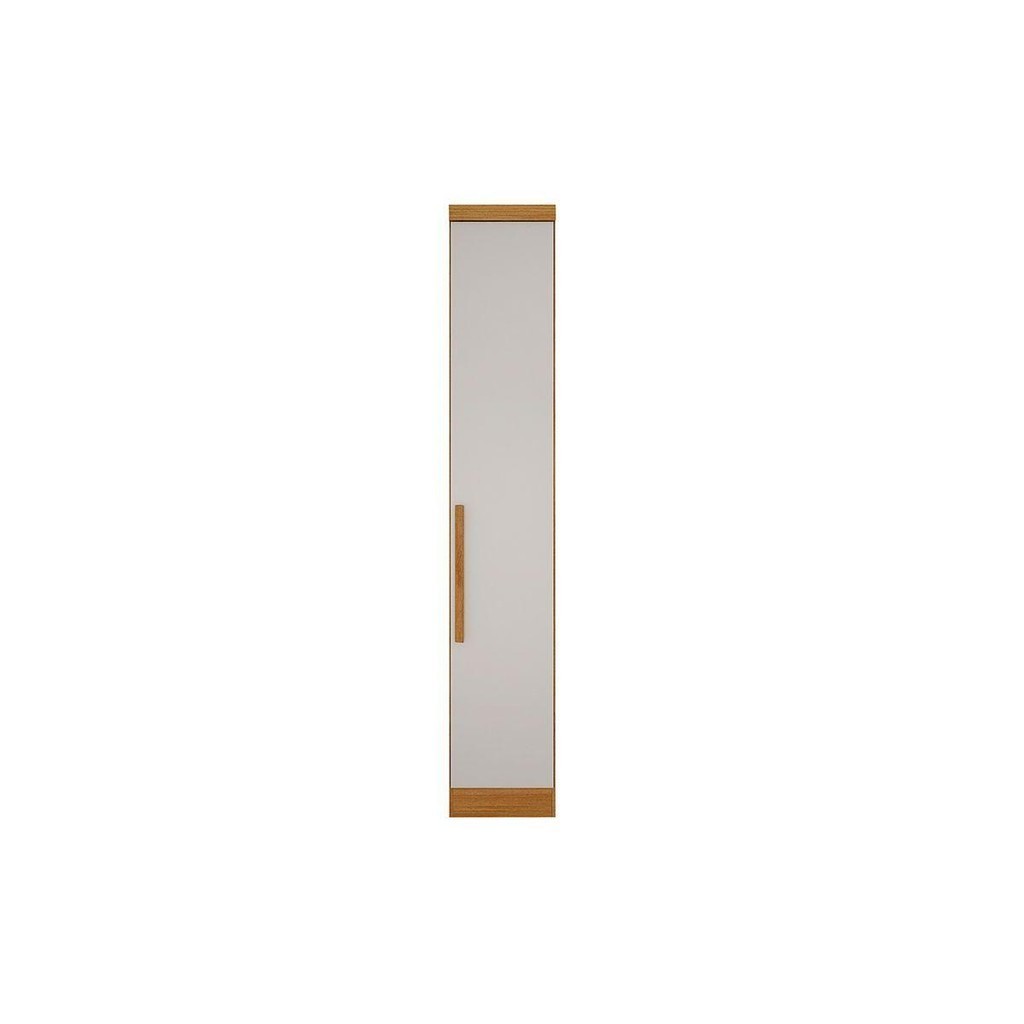Modulado de Quarto Guarda Roupa c/ 1 Porta Rizon/Linea Freijo Cumaru c/ Fendi - Novo Horizonte - Home & Living