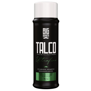 Talco Pó Ultrafino Big Barber 140g Profissional em Oferta na Shopee