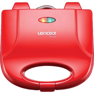 Sanduicheira Grill Elétrica Lenoxx Easy PSD119 Vermelha 127V em Oferta na Shopee