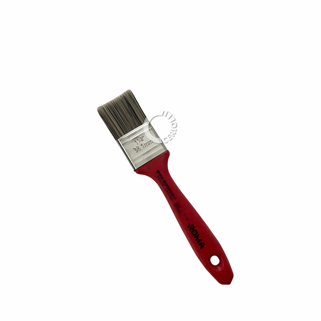 Pincel Trincha Para Pintura Gris 302 1.1/2 Polegada Roma