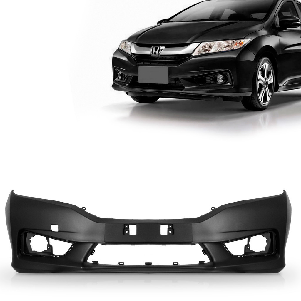 Parachoque Dianteiro City 2015 2016 2017 2018 Sem Grade em Oferta na Shopee