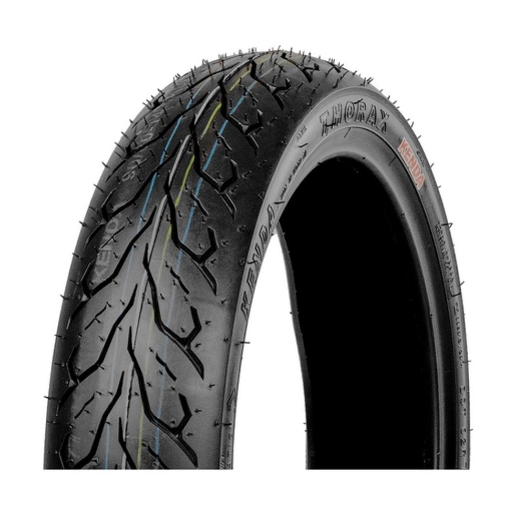 PNEU DE MOTO ARO 14 90/80-14 KENDA THORAX K677 43P TL — imagem 2 de 2