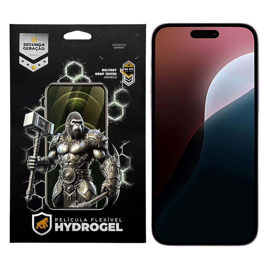 Película para iPhone 16 Pro - Hydrogel HD - Gshield em Oferta na Shopee