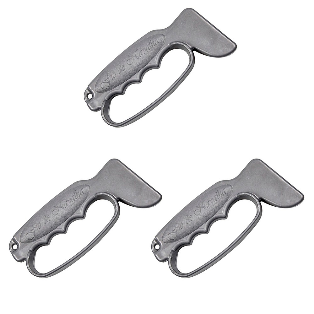 Kit 03 Amolador Afiador De Facas - Sports & Outdoors