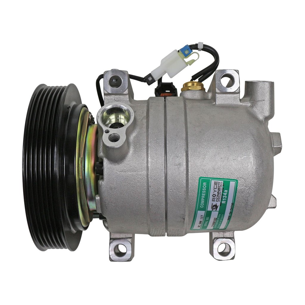 Compressor de Ar Condicionado Nissan Frontier X Terra Motor 2.8 12V Polia 6PK