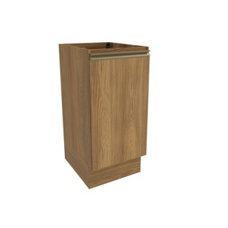 Balcão Celeste Kappesberg 100% MDF 1 Porta Nogueira 40cm em Oferta na Shopee