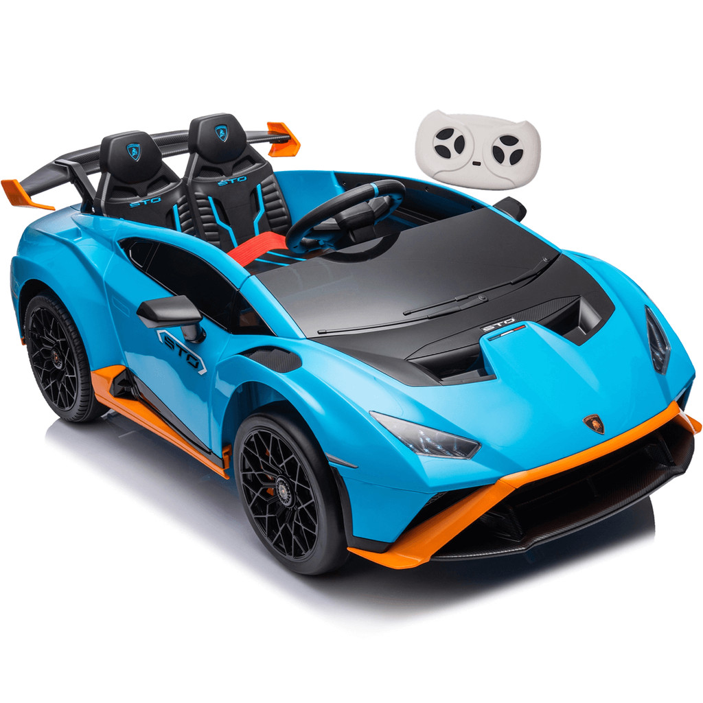 Carro Eletrico Zippy Toys Lamborghini Huracan 12V Controle Azul em Oferta na Shopee