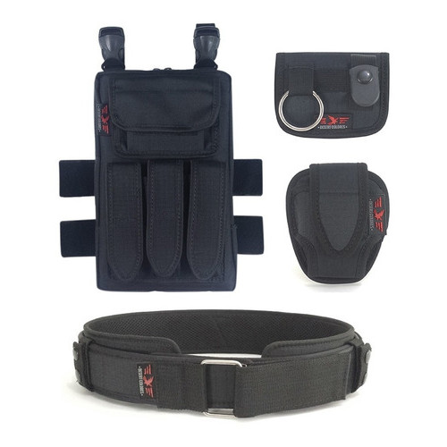 Kit Bornal Rocam + Cinto Fn, Porta Algemas, Porta Tonfa.