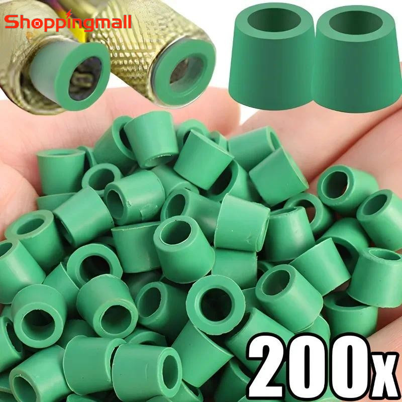 50/100/150/200 Unidades Mangueira De Carregamento De Ar Condicionado De Carro/Junta De Borracha De Válvula De Anel De Vedação Verde De 1/4 De Polegada/Kit De Reparo De Coletor/Acessórios De Reposição Automotiva em Oferta na Shopee