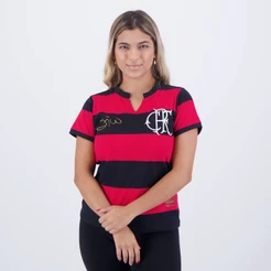 Camisa Flamengo Flatri Zico Feminina