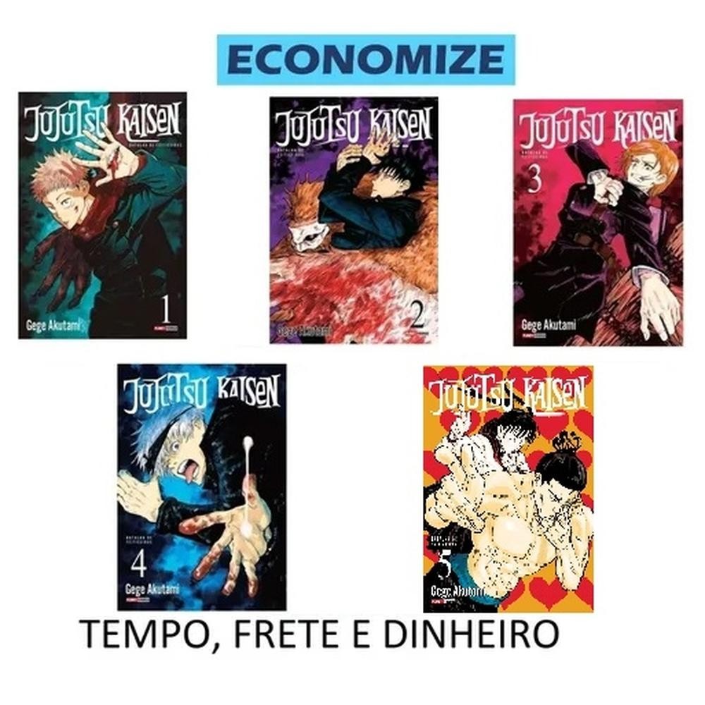 Kit Jujutsu Kaisen Vol. 1 ao 5 - Books & Magazines