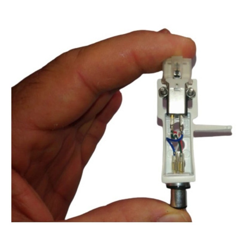 Head Shell Completo Branco Capsula Agulha, Gradiente  Sony
