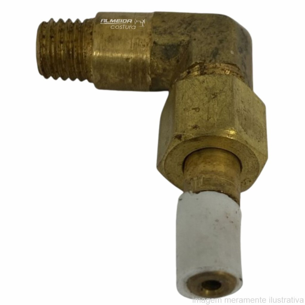 COTOVELO COM LUVA DE TEFLON PARA FERRO GRAVITACIONAL DE PASSAR INDUSTRIAL GIFFER