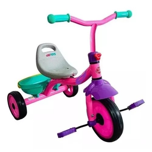 Triciclo Infantil Rosa Azul Brinquedo Kids Masculino Feminino Disponivel Pronta Entrega Dia das Crianças Triciclo Pequeno de Criança Girl Unitoys Velotross Barato