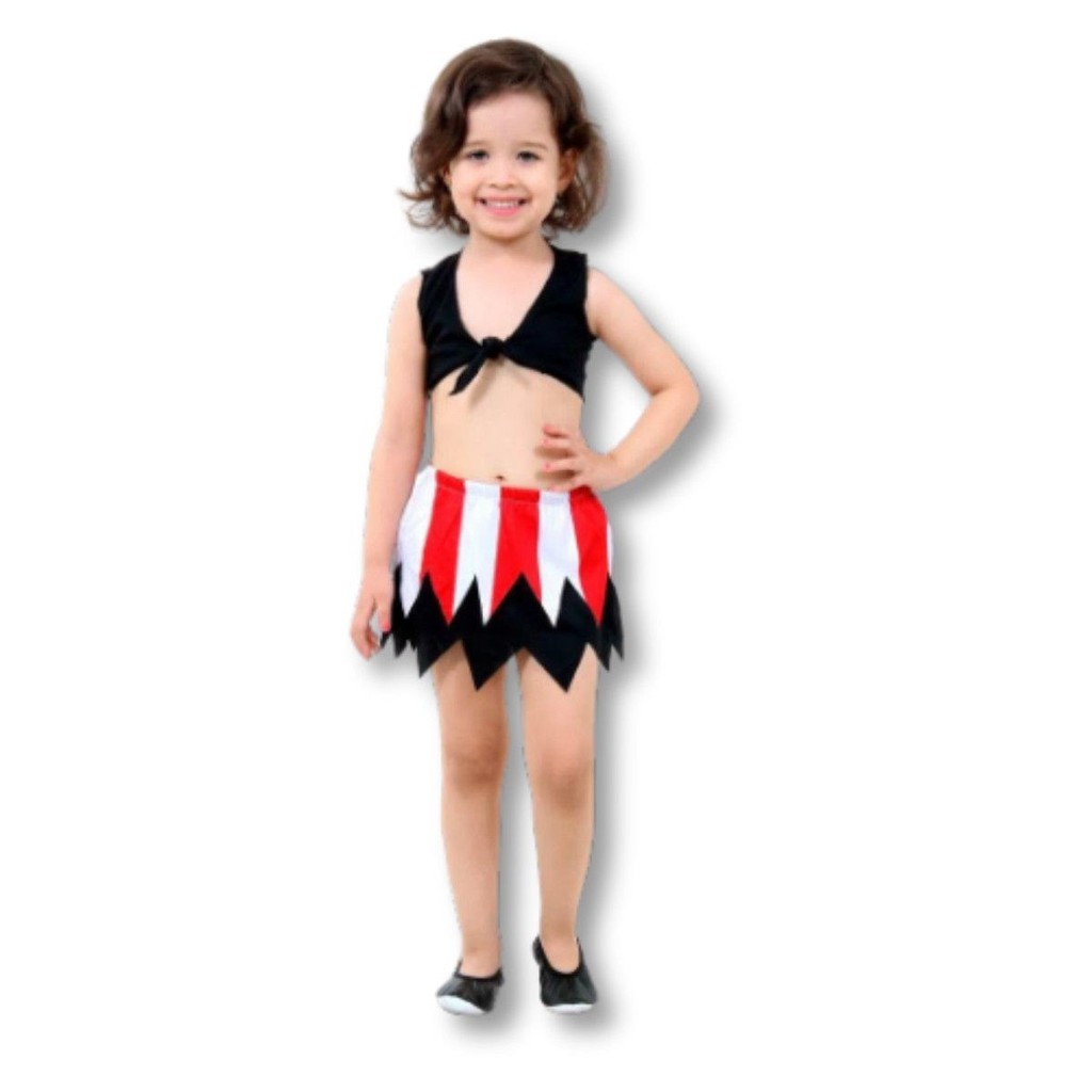 Fantasia de Piratinha Infantil Feminina
