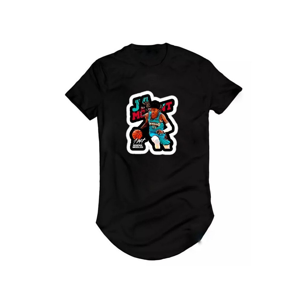 Camiseta Longline Ja Morant Memphis Grizzliess 1 Basquete
