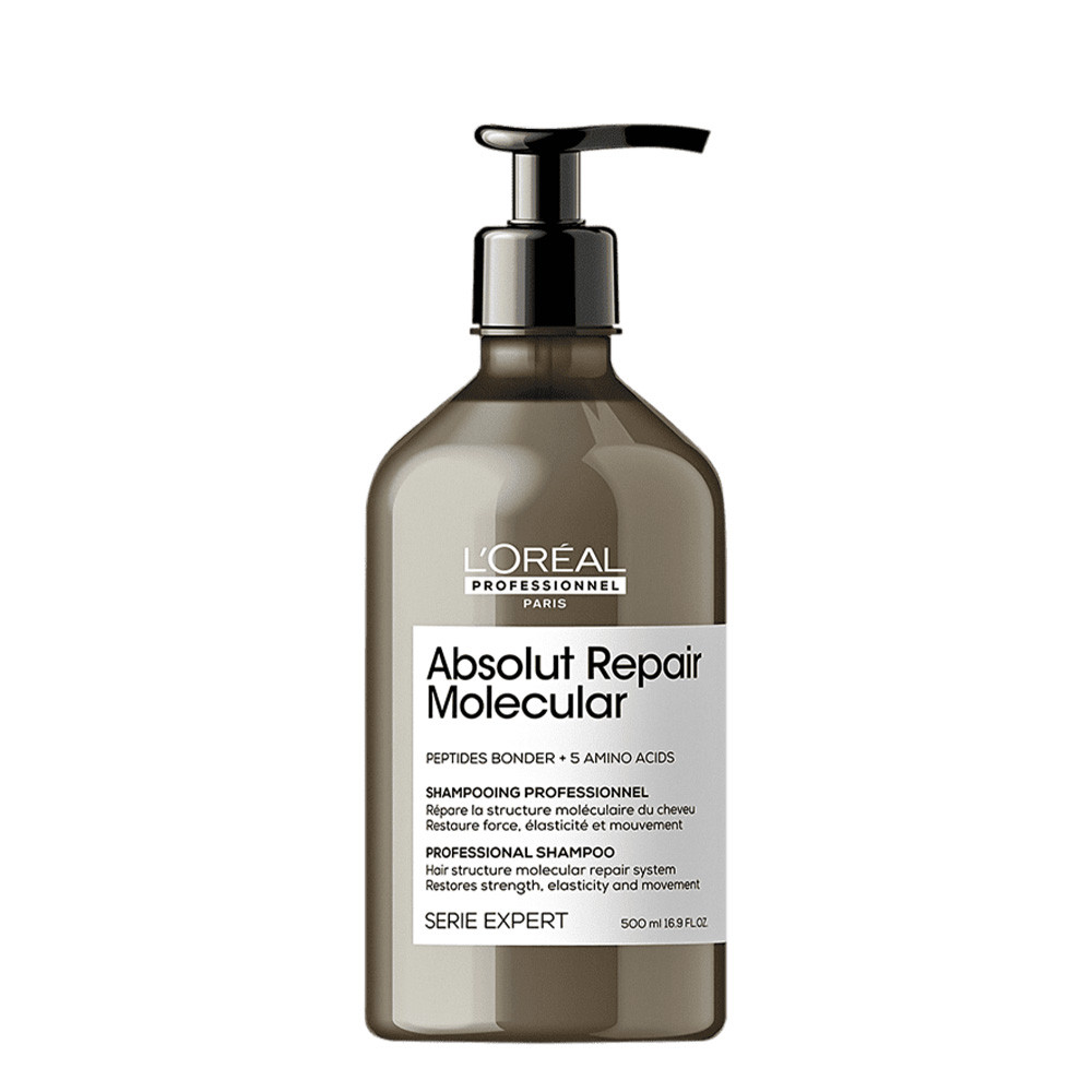 L'Oréal Professionnel Absolut Repair Molecular - Shampoo 500ml em Oferta na Shopee