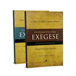 Kit Fundamentos Para Exegese | AT e NV | 2 Volumes | Carlos Osvaldo