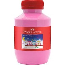 Tinta Guache Faber Castell 250ml Rosa